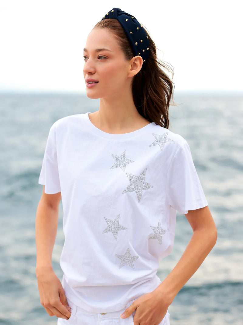FINAL SALE Stars T-Shirt, White