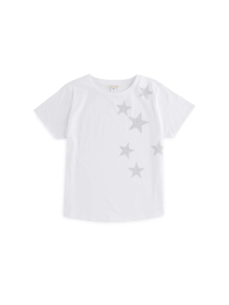 FINAL SALE Stars T-Shirt, White
