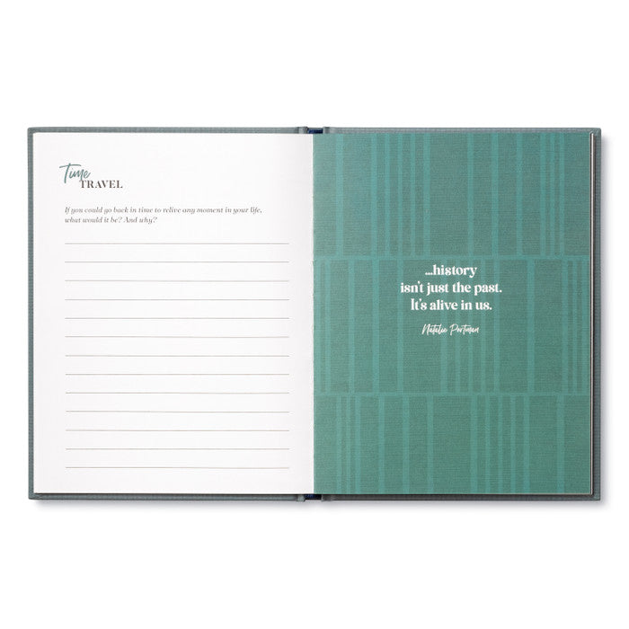My Dad An Interview Journal to Capture Reflections in His Own Words