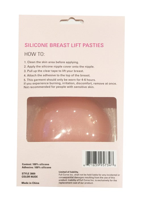 Silicone Breast Life Pasties - Nude