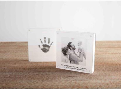 Mud Pie Baby Handprint Picture Frame