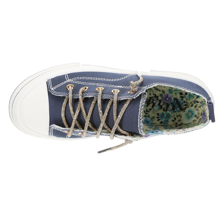 Very G Aman Sneaker - Navy &amp; Gold