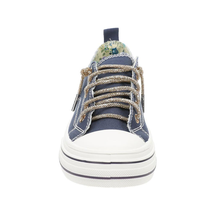 Very G Aman Sneaker - Navy &amp; Gold
