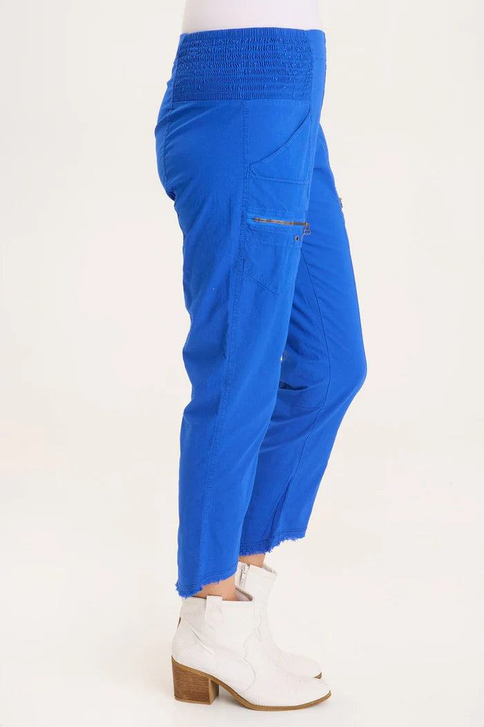 XCVI Acker Slim Pant - Honorable Blue