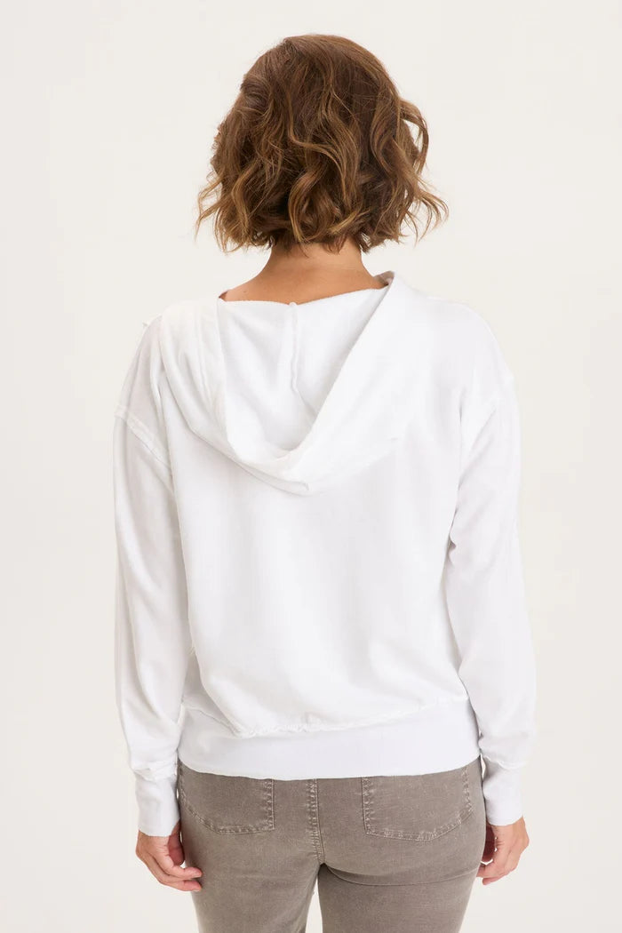 XCVI  Rosalyn Hoodie - White