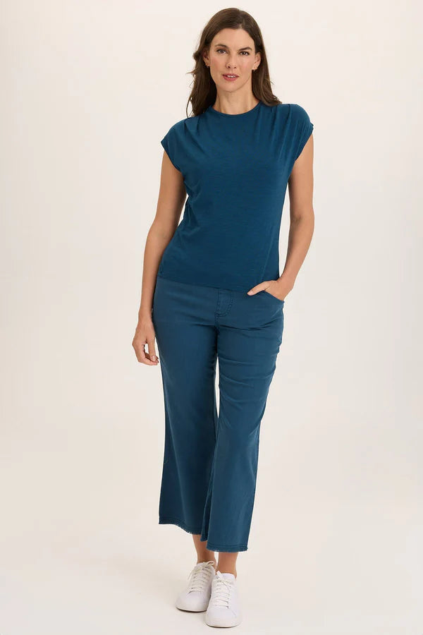 XCVI Wearables Lorilei Pant Abyss Pigment