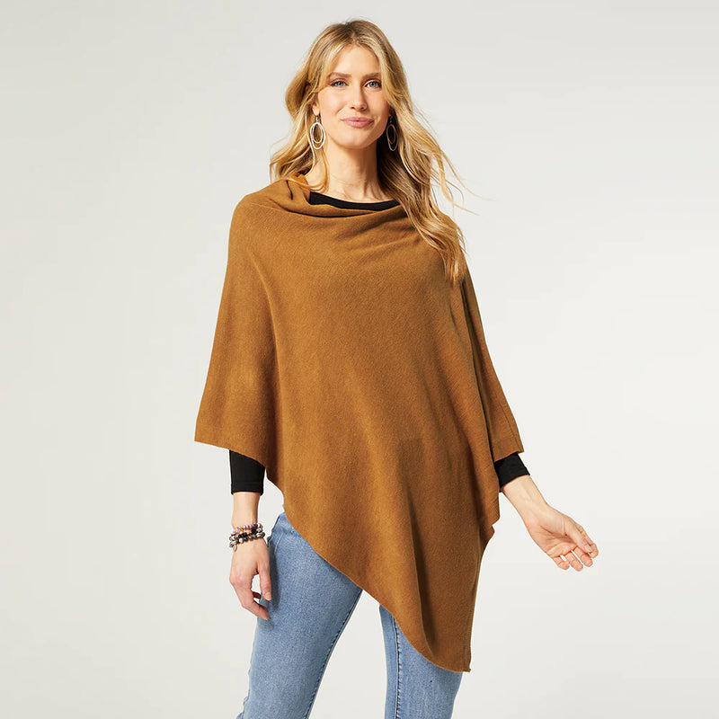 The Lightweight Poncho - Camel