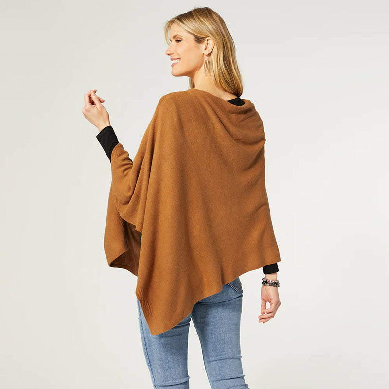 The Lightweight Poncho - Camel
