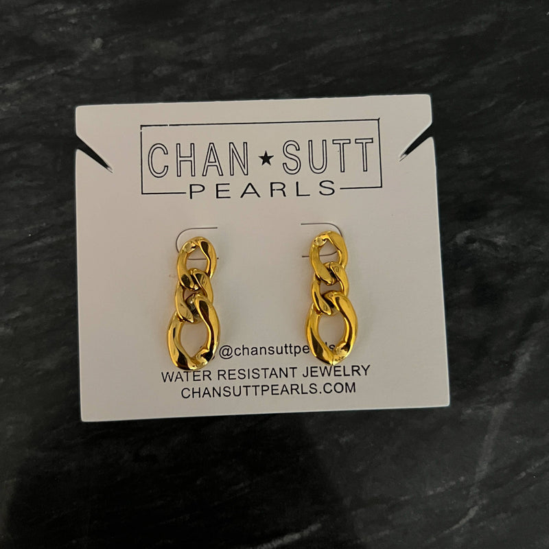 SMALL PAPERCLIP EARRINGS