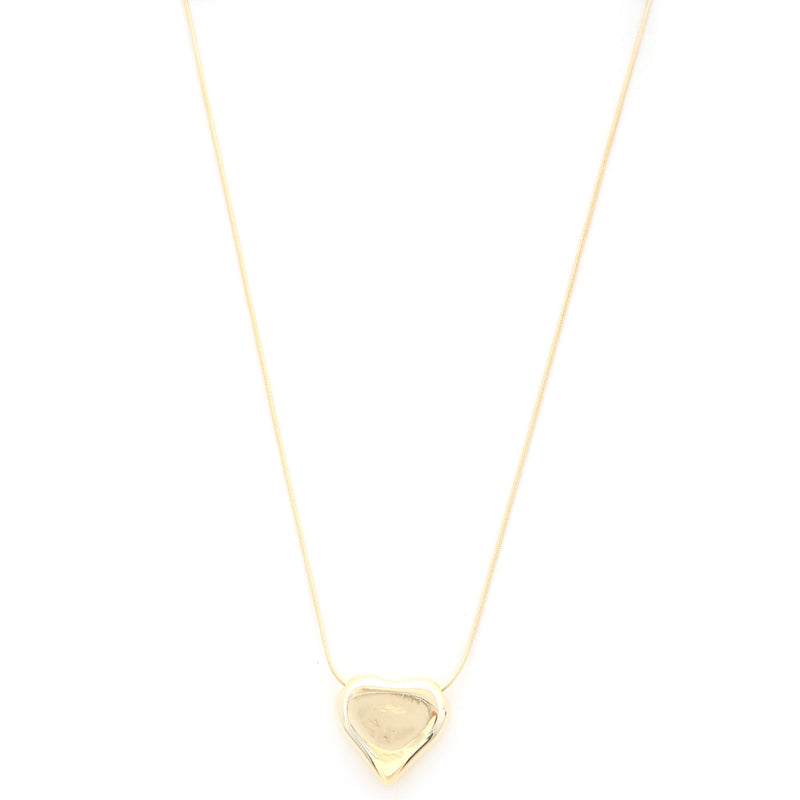 HEART CHARM GOLD DIPPED NECKLACE
