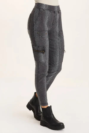 XCVI Gamlin Textured Jacquard Elevated Legging