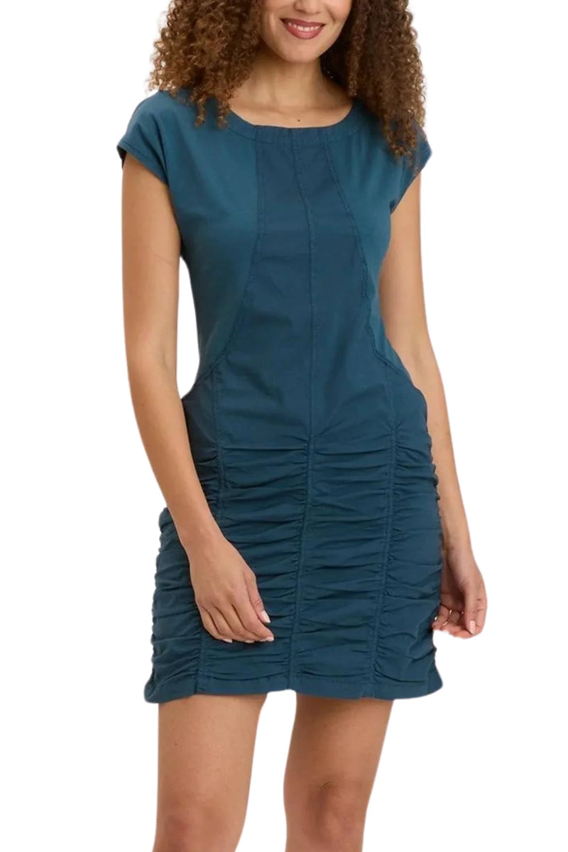 XCVI WEARABLES AVIANA DRESS - SEA PORT