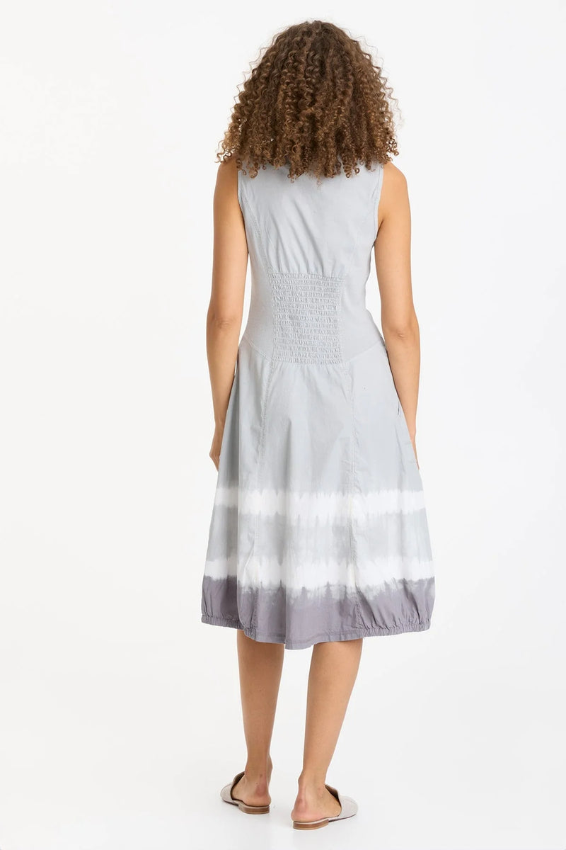 XCVI WEARABLES GIBBON TANK DRESS - CARAVEL WASH OVERCAST