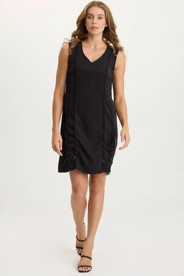 XCVI Karima Dress - Black