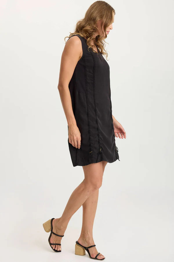 XCVI Karima Dress - Black
