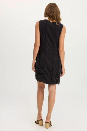 XCVI Karima Dress - Black