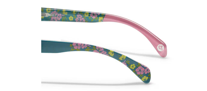 Peepers Bee Teal/Floral Readers