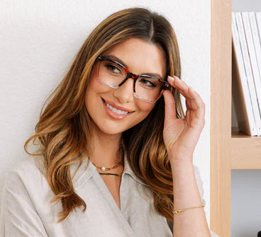 Peepers Birdie Readers Blue Quartz Colorblock