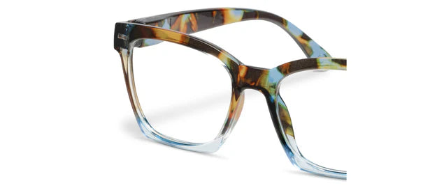 Peepers Birdie Readers Blue Quartz Colorblock