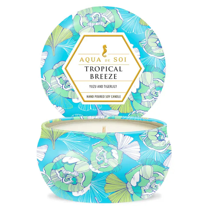 The SOi Company Aqua De Soi Tropical Breeze 9oz Tin AQ9TROPB