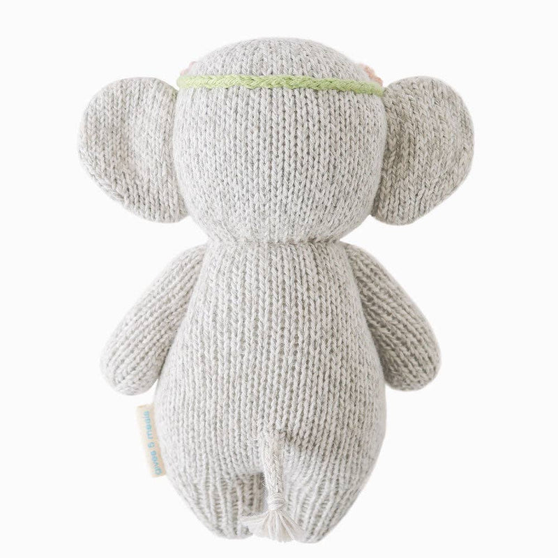 Cuddle+Kind Baby elephant (blush floral), gives 5 meals