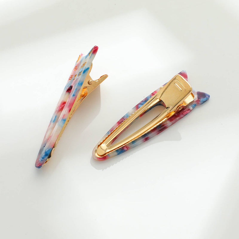 Elodie | Pointed Cat Face Barrette Hair Clip (Set of 2)