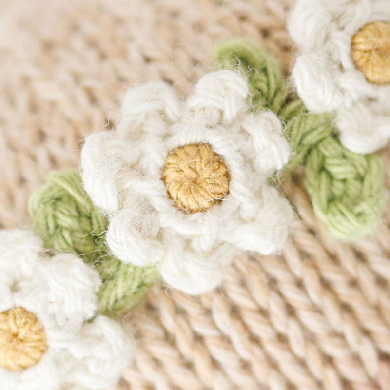 Cuddle+Kind Baby honey bear (ivory floral)