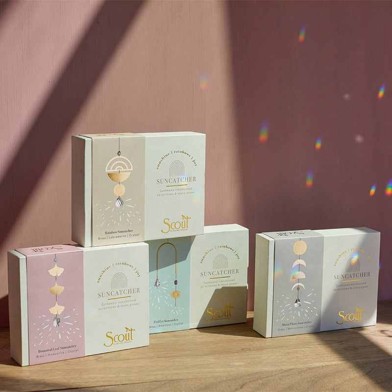 Suncatcher - Blooming Flower/Aqua Terra