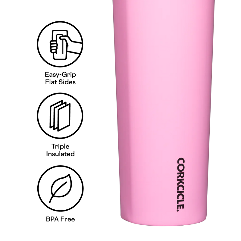 FINAL SALE Corkcicle Sport Canteen 20oz Sun-Soaked Pink