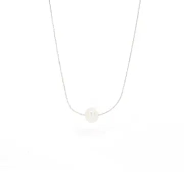 Salty Cali - Freshwater Pearl ~ Salty Shells - Silver