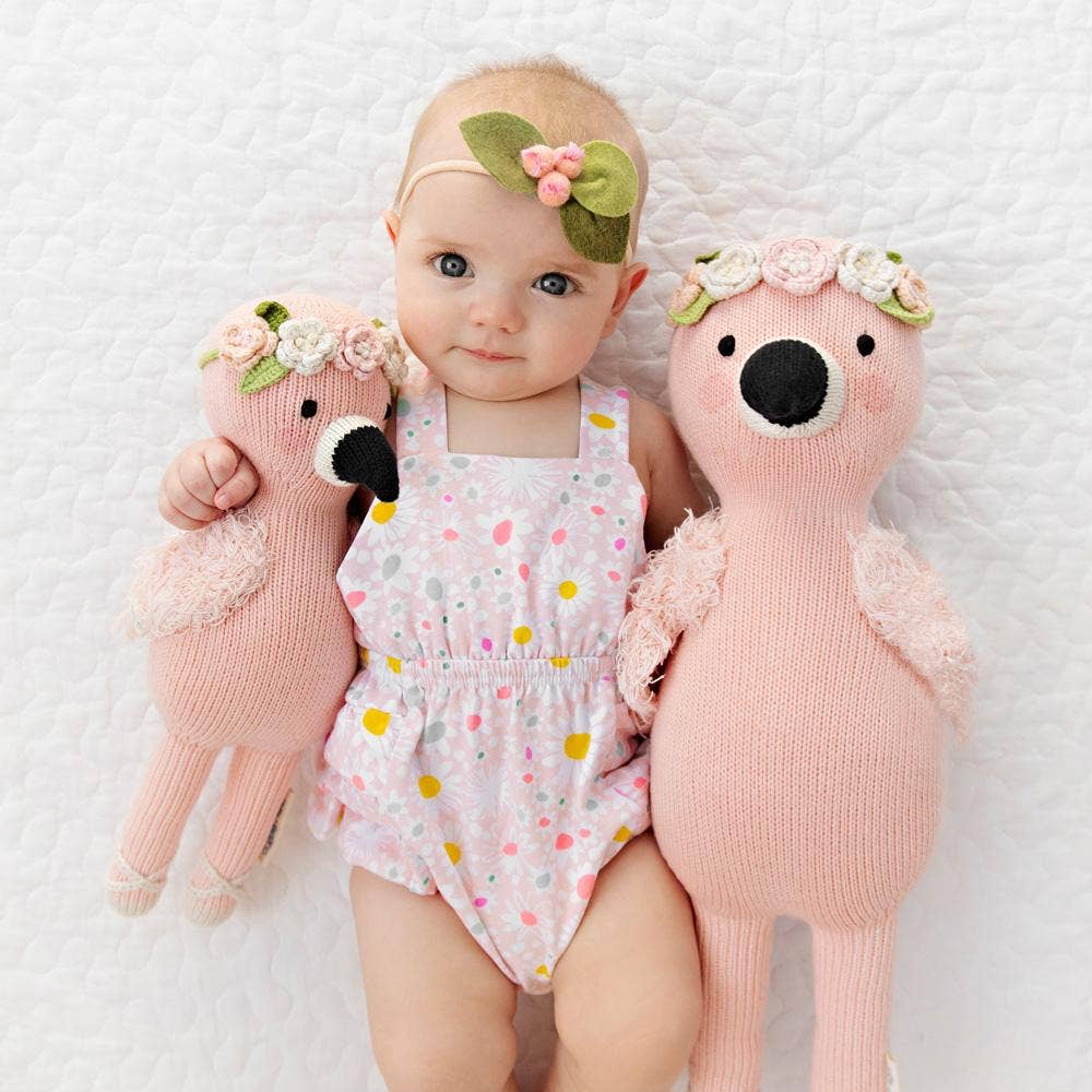Cuddle+Kind Penelope the flamingo, gives 10 meals