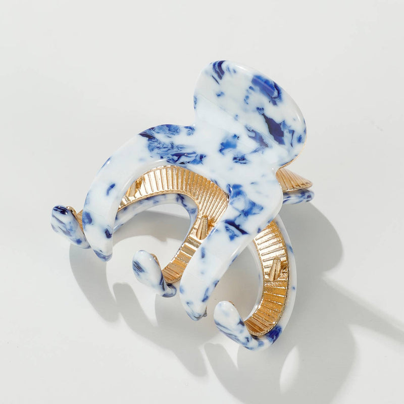 Jade Coastal | Small Octopus Metal Claw Clip