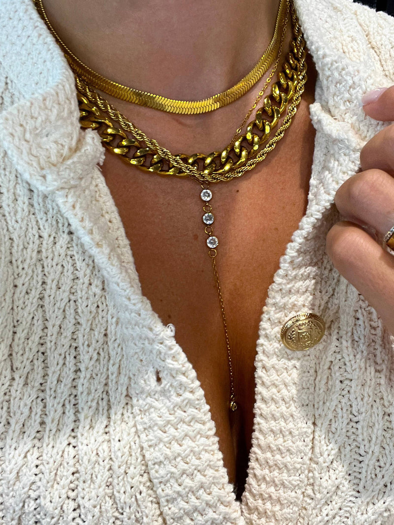 HERRINGBONE NECKLACE