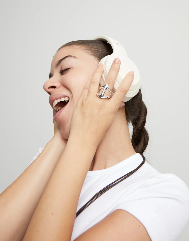 UNOde50 Manta ray-shaped ring - Silver