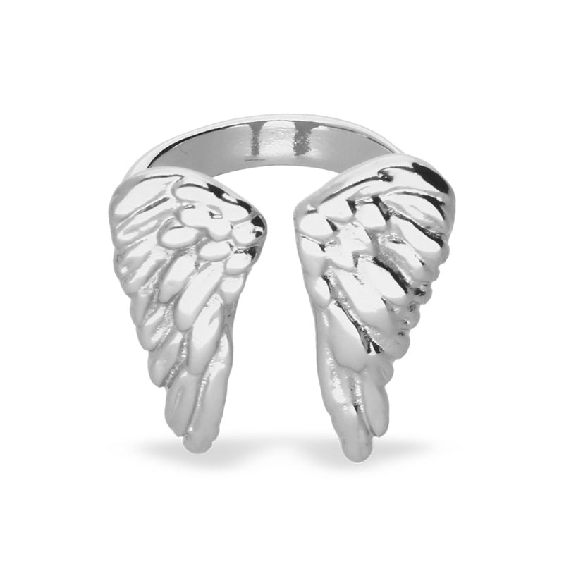 UNOde50 Ring with wing design - Sterling Silver