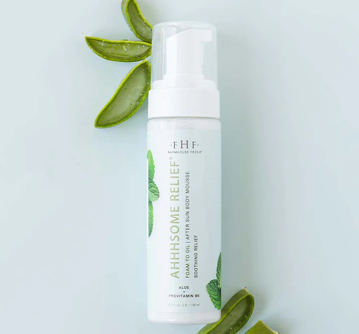 Farmhouse Fresh Ahhhsome Relief® Foam-to-Oil After Sun Body Mousse