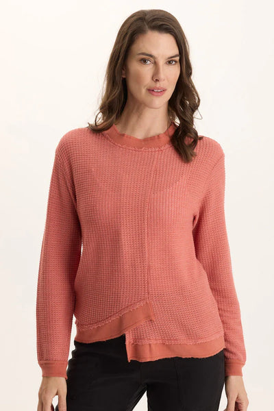 XCVI Thermal Sweater in Papaver