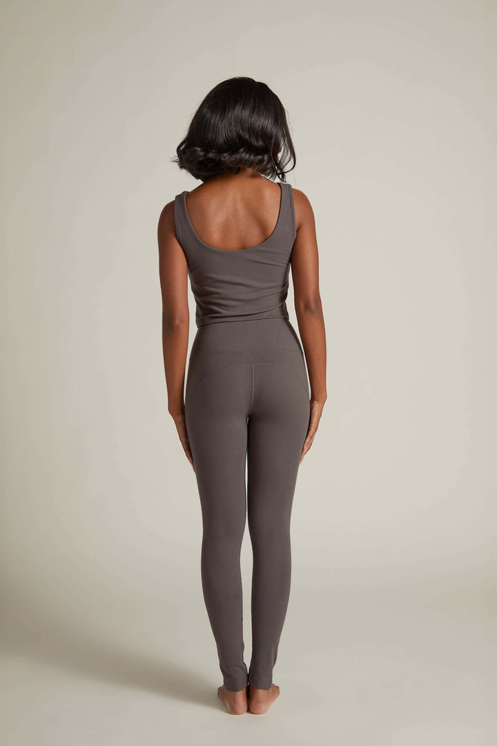Faceplant Dreams Soft Legging - Soft Grey