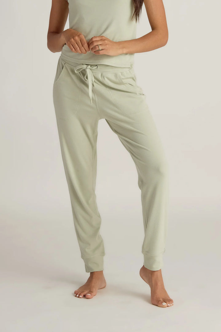 Faceplant Dreams Soft Jogger - Sage