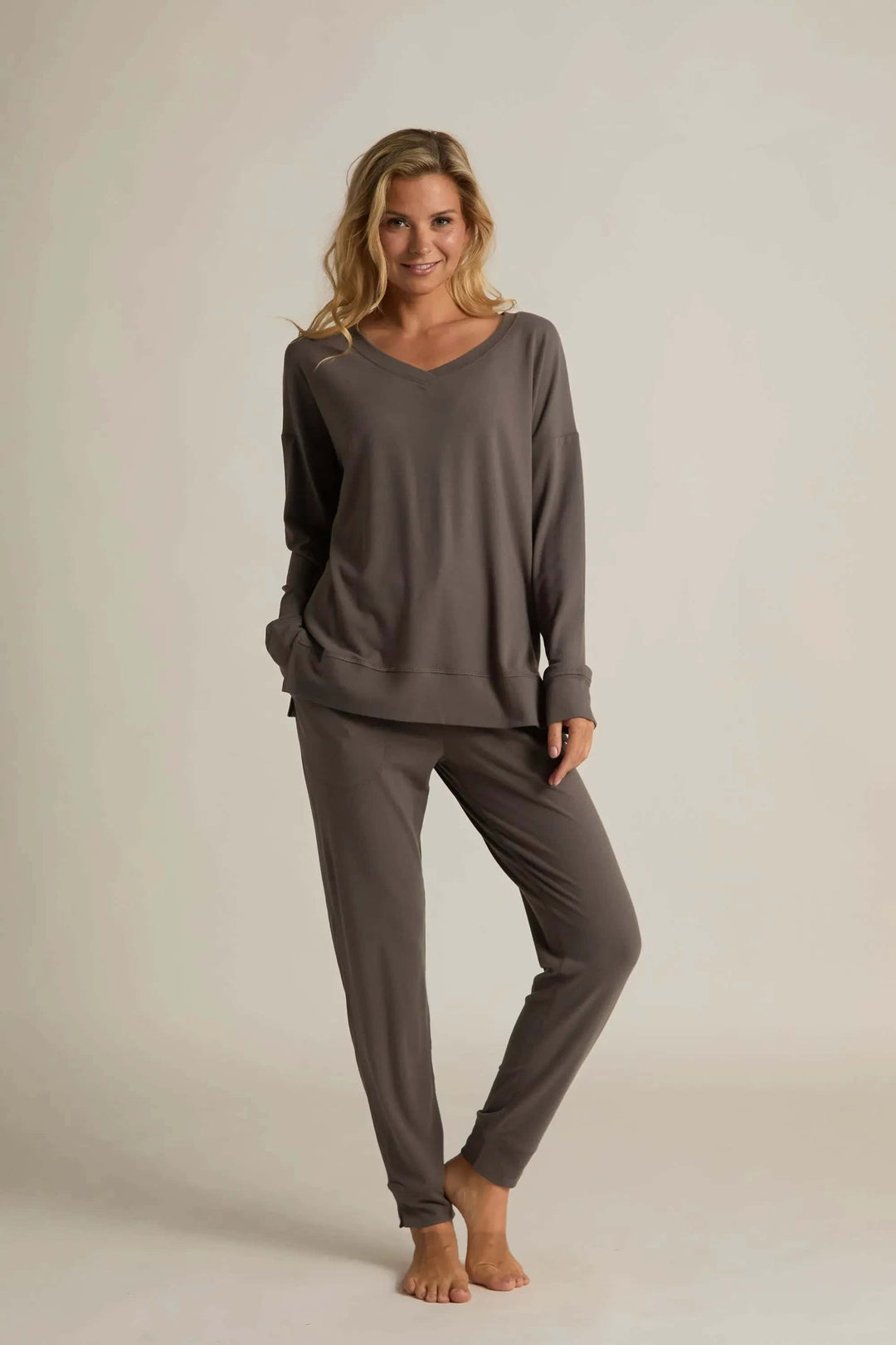 Faceplant Dreams Soft Pullover - Soft Grey