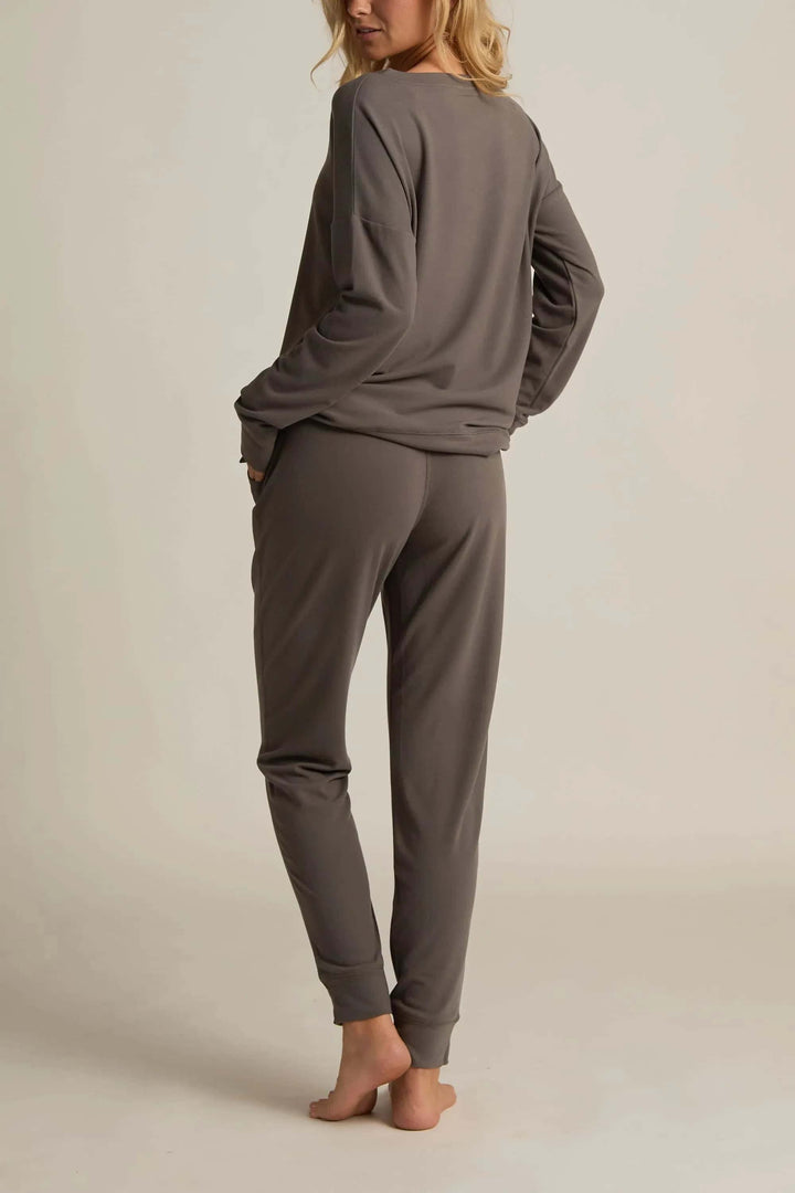 Faceplant Dreams Soft Pullover - Soft Grey