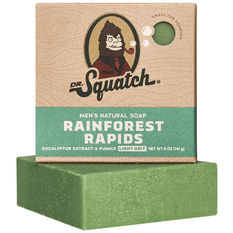 Dr. Squatch Rainforest Rapids  Bar Soap WH-BAR-RAR-01