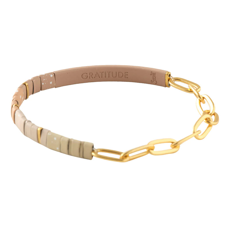 Scout - Good Karma Ombre w/Chain Bracelet - Gratitude Fawn/Gold