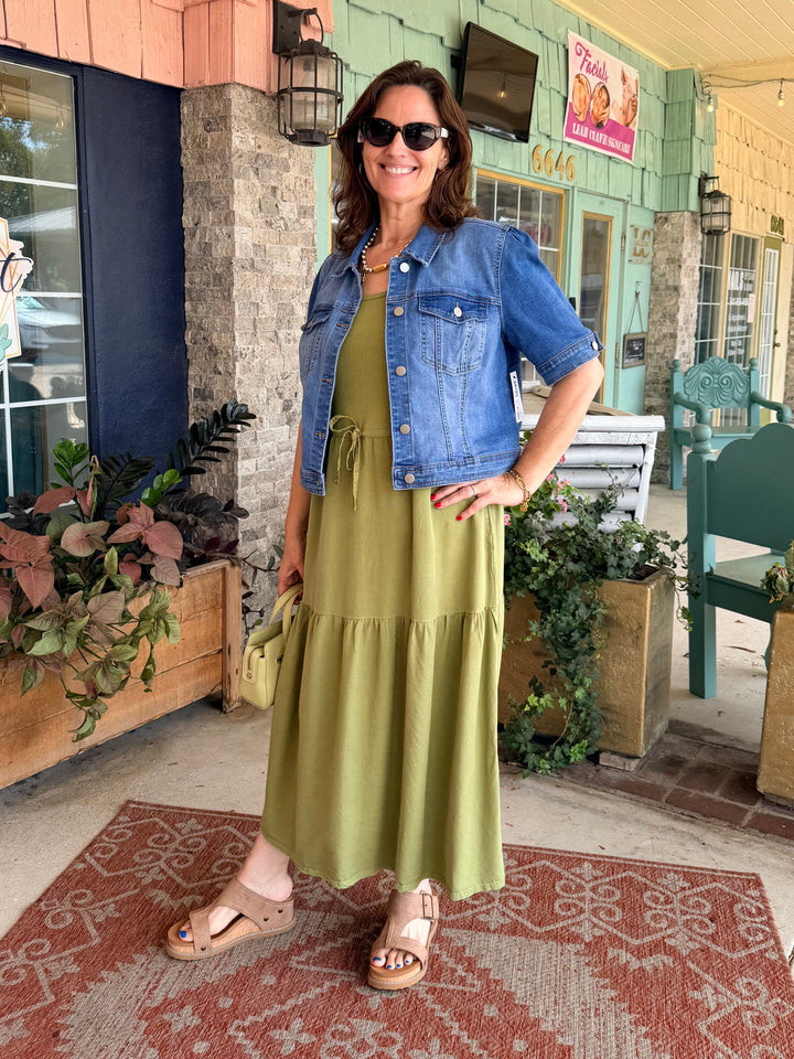 Tribal Mixed media Sleeveless Maxi Dress - Kiwizest