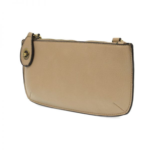 Joy Susan Mini Crossbody Wristlet Clutch - Beech Wood