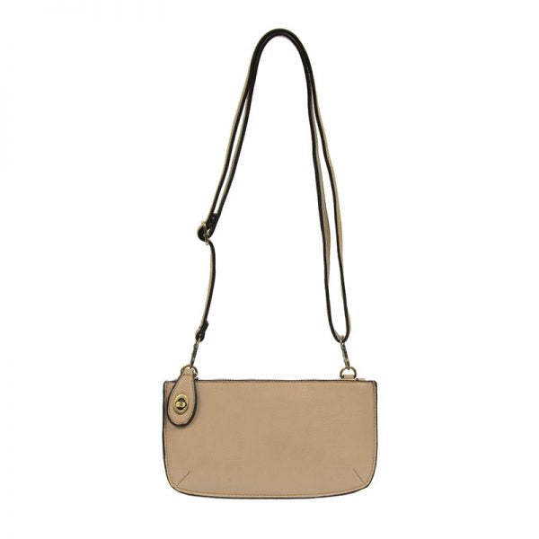 Joy Susan Mini Crossbody Wristlet Clutch - Beech Wood
