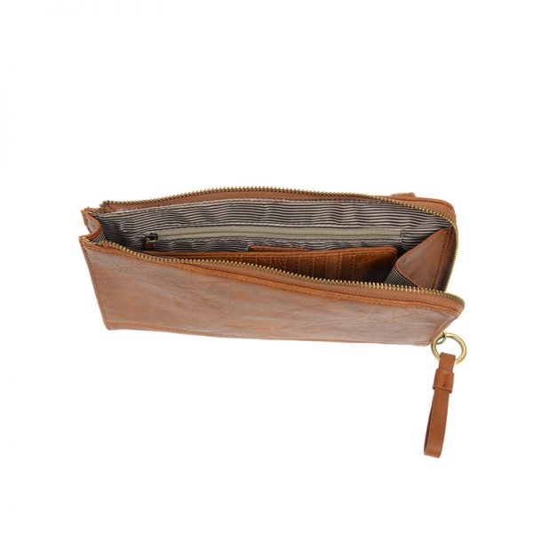 Joy Susan Karina Convertible Wristlet & Wallet - Sepia