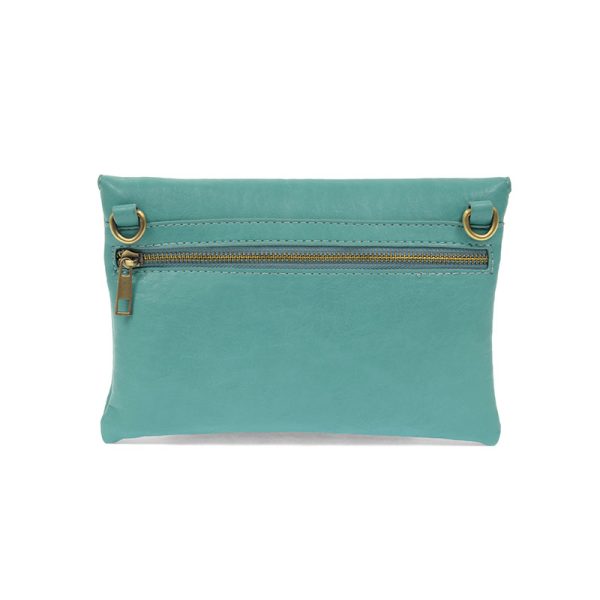 Joy Susan Kiara Foldover Convertible Crossbody - Turquoise