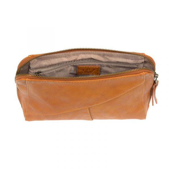 Joy Susan Gigi Crossbody with Woven Wristlet Strap - Honey