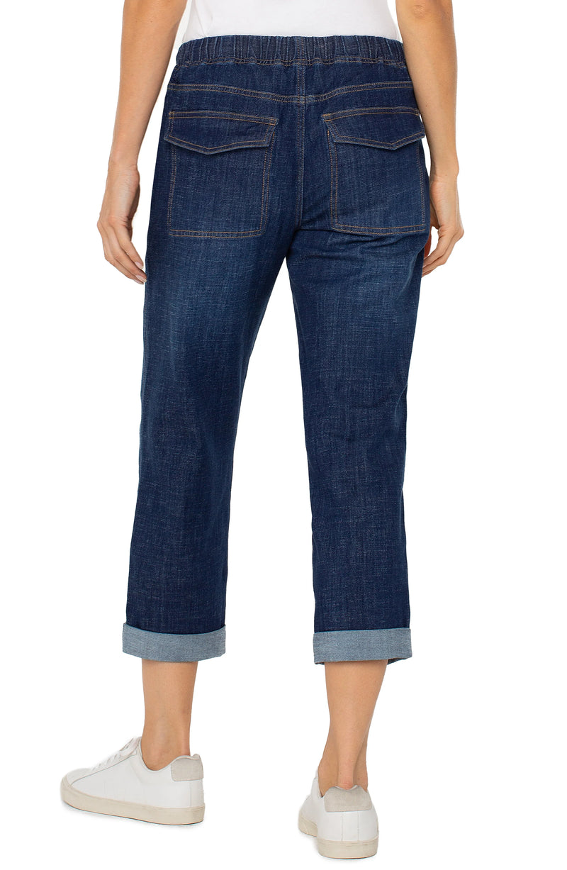 Liverpool Rascal with Back Pocket Flaps - San Gabriel